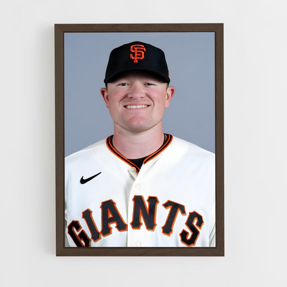 Poster Logan webb – affiche Baseball (vue 5)